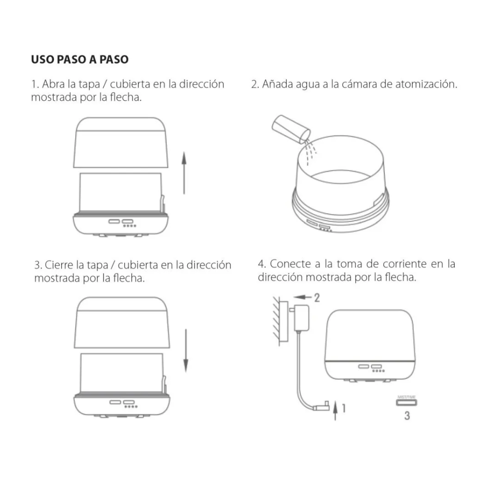 Humidificador Masmelo KP-300